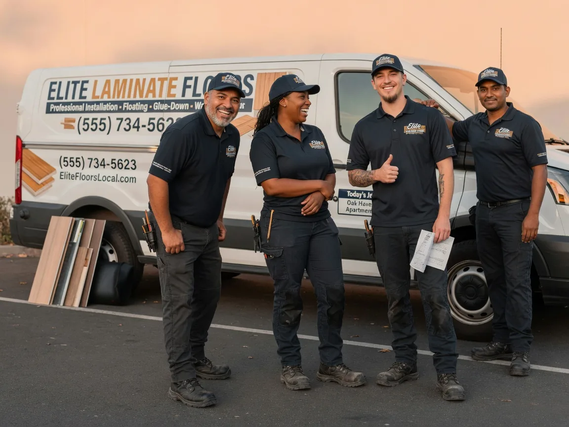 Laminate flooring installation company in Voltaire, ND